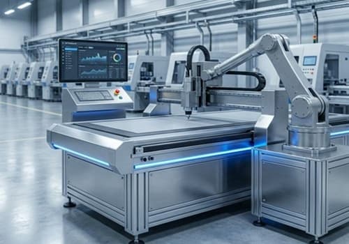 Industrial CNC Automation — IOT & Engineering project by Cybs Innovations