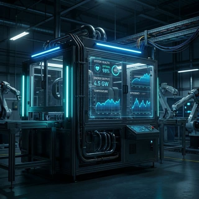 Manufacturing site featured in the Vexron – AI-Driven Predictive Maintenance case study